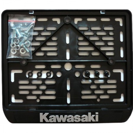 Рамка крепления номерного знака KAWASAKI