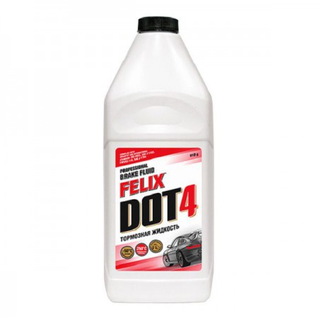 Тормозная жидкость DOT-4 FELIX 455гр