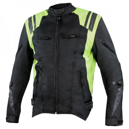 Куртка мужская, текстильная Black/Neon