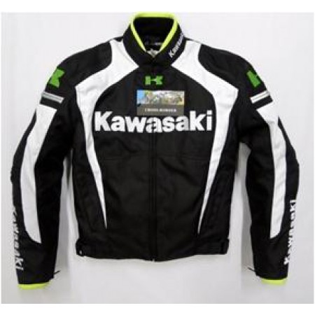 Куртка мужская Kawasaki, черно/белая, текстиль