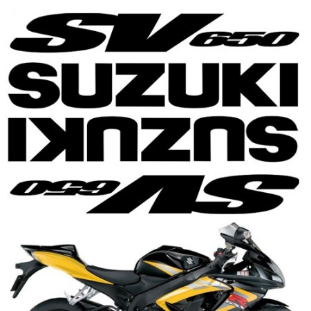 Комплект наклеек SUZUKI SV650