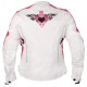 Куртка женская Tri-Tex , с защитой, бело-розовая