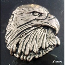 Эмблема декоративная большая "Голова орла"