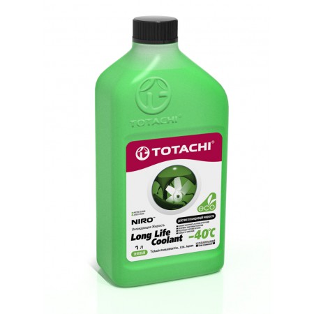 Антифриз TOTACHI NIRO LLC -40 зеленый 1л (1.085кг)
