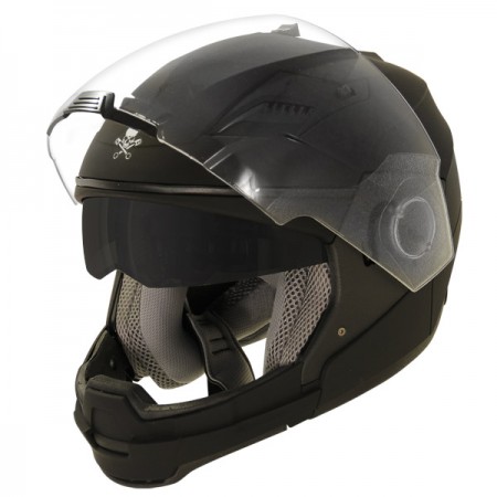 Шлем Xelment 2в1 черный матовый ST-553