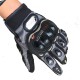 Мотоперчатки с защитой, текстильные "PRO-BIKER" MCS-01L черно-серые